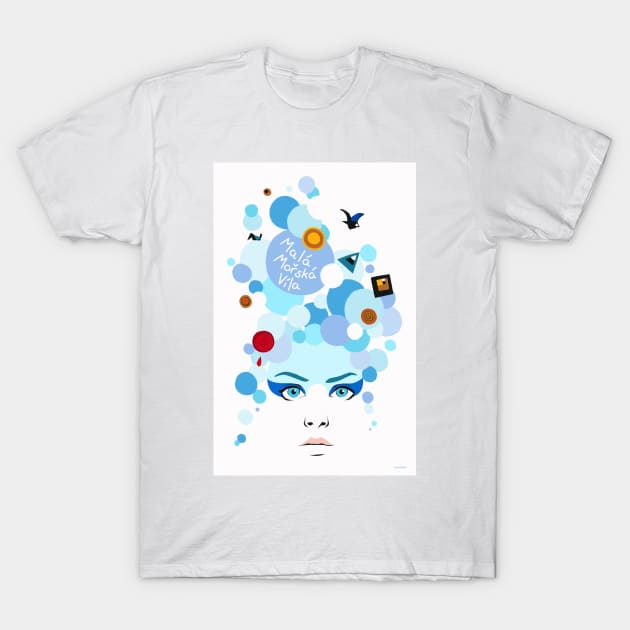 Mala Morska Vila / The Little Mermaid Movie Art T-Shirt by PhilRayArt